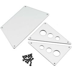 AX30530 Front Skid Plates Alum Silver