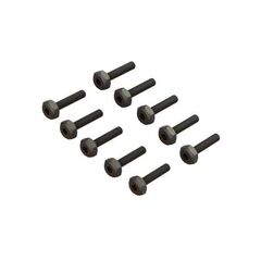 Flat Head Hex Machine Screw M3.5x16mm (10)