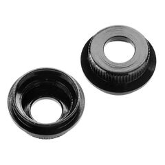 Shock Cap Lower Aluminum Black (2)