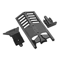 Skidplate Front/Rear/Center Set Nero