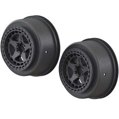 AR510096 SC 2.2/3.0 Wheel 14mm Hex Bl ack (2)