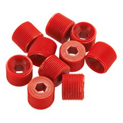 LEMARAC9921-AR330335 Hub Nut Red (10): Nero