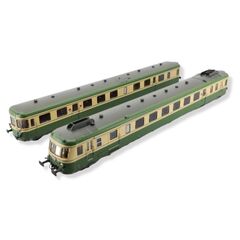 SNCF RGP2 Train automoteur D 2 parties vert/jaune Ep.IV DCS