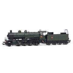 SNCF Locomotive à vapeur 140 C 133 vert/noir EST Ep.III DC