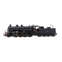 SNCF Locomotive à vapeur 140 C 158 OUEST noire Ep. III DC