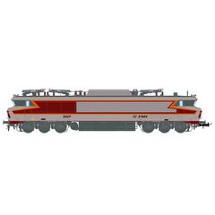SNCF Locomotive électrique CC 2100 argentée Ep.IV DCS