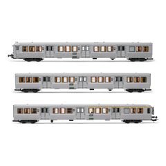 SNCF 3 RIB 70 wagons origine Ep IV
