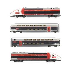 TGV Euroduplex Lyria 4-teilig Ep. VI ACS