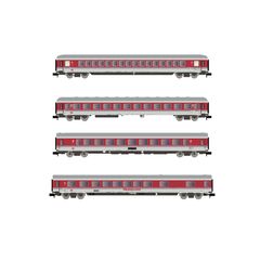 DB AG 4 voitures de voyageurs IC 1xApm 2xBm 1xArm Ep.V