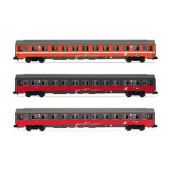 EC Mozart 3x voiture de voyageurs ÖBB ASet 2 Ep. IV