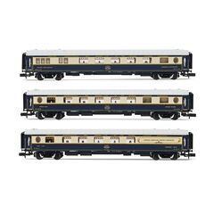 VSOE 3 wagons Pullman WR+WR Cuisine+Bar Serv.Ep.IV-V
