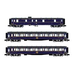 CIWL 3 voitures Train Bleu fourgon+2x Lx Set 1Ep. III