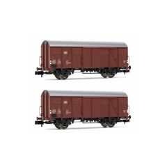 DB 2 wagons marchandises couverts Gs Ep IV