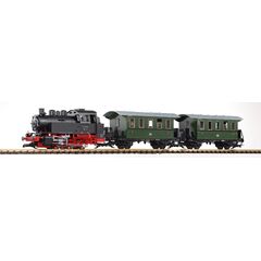 G-Start Set Personenzug BR 80 + zwei Wagen