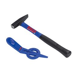 Porte-clou de voie ferrée + marteau