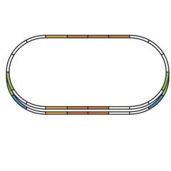 PIKO A-Gleis Set: E Parallelgleis