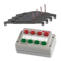 Weichen-Antriebs-Set (4x) + Stellpult