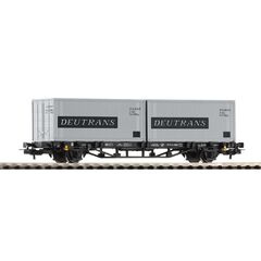 Wagon porte-conteneurs Deutrans DR IV 2x20