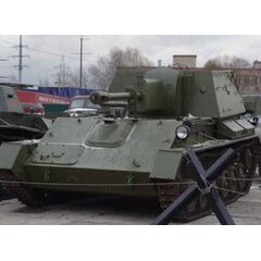 Pistolet autopropulsé russe SU-76M