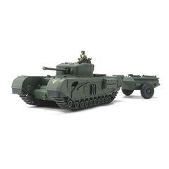 Réservoir britannique Churchill MkVII Crocodile