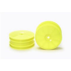 ARW10.54748-4WD Buggy Front Dish Wheels yellow (Hex)