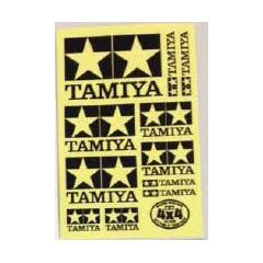 Autocollant logo TAMIYA clair
