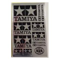 TAMIYA Logo autocollant or