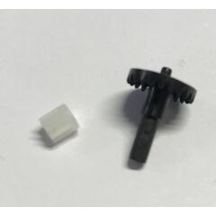 Roue dentée+pignon moteur pour 9300 new version (noir)
