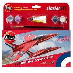 ARW21.A55105-Small Starter Set - RAF Red Arrows Gnat&nbsp;