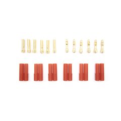 ARW43.6080-Goldstecker 4.0mm (6 Paar) mit Housing