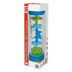 Regentropfen-Perlen blau FSC