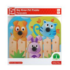 Puzzle à boutons Animaux domestiques FSC