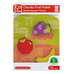 Puzzle à assembler en bois Fruits