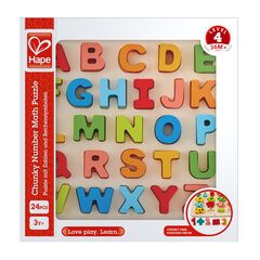 Puzzle avec lettres majuscules FSC