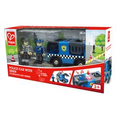 Voiture de police avec sirène