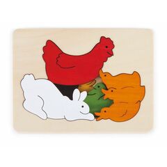 Poulets et amis
