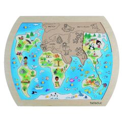 Puzzle à boutons One World