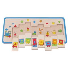 Legepuzzle Formen-Zug