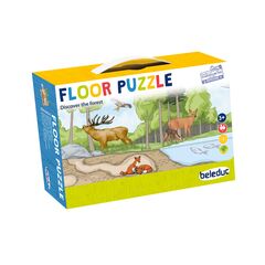 Puzzle de sol Découvre la forêt