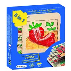 Puzzle à couches Fraise