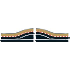 SCX Pitlane droite 525mm