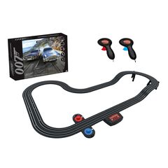 Micro Scalextric 007 Race Set-DB5 vs V8 (Battery)