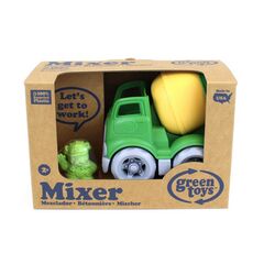 Camion de construction Mixer - Green/Yellow