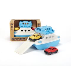 Ferry Boat with Cars - Bleu