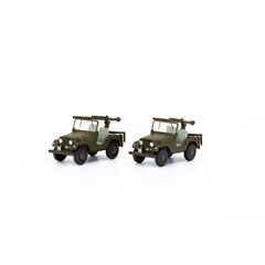 Set de 2 Jeep PAK58-Panzer Abwehr Kompanie-BAT