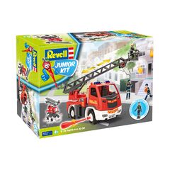 Junior Kit Feuerwehr mit Drehleiter und Figur