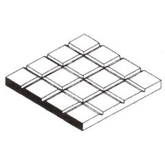ARW79.4515-(1.0mm) Platte, weiss (15x30cm) Bordstein 0.33mm Refill No53