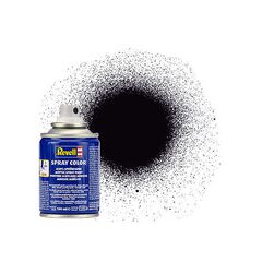 Spray Color schwarz  matt