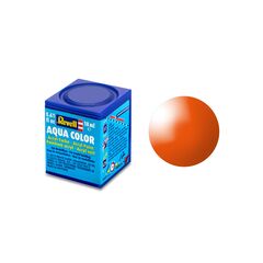 orange  glaenzend