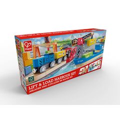 Déchargement et chargement dans le port Set
